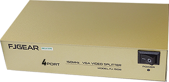 SPLITER VGA 4 PUERTOS 150Mhz