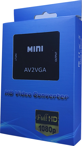 CONVERTIDOR DE AUDIO Y VIDEO A VGA ESTÁNDAR