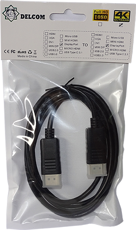 CABLE DP TO HDMI 1080P 1.80m