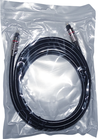 CABLE OPTICO PUNTA METAL 1.8m EN BLISTER