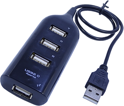 USB 2.0 HUB 4 PUERTOS