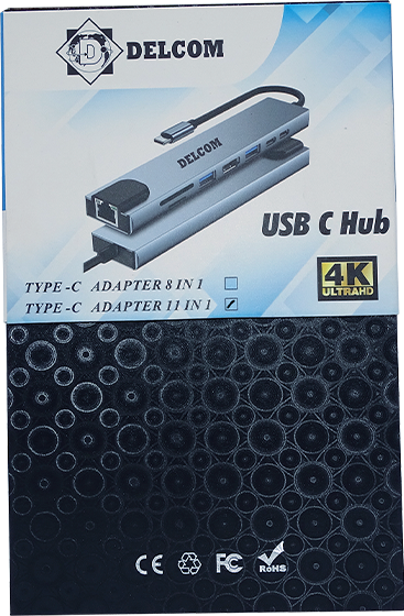 ADPATADOR TIPO C HUB 11 EN 1