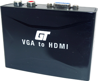 Convertidor de VGA + AUDIO L/R a HDMI  PLASTICO