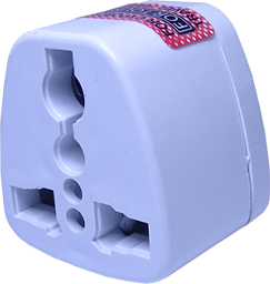 ADAPTADOR DE ENCHUFE MULTIPLE BLANCO