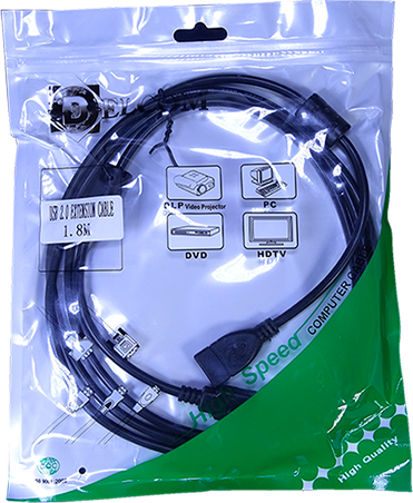 CABLE EXTENSION USB 2.0 CON FILTRO 3m