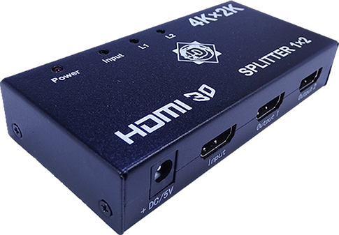 SPLITER HDMI SOPORTA 4K x 2K ,1 x 2 DELCOM