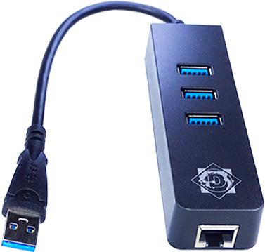 USB 3.0 HUB 3 PUERTOS + LAN