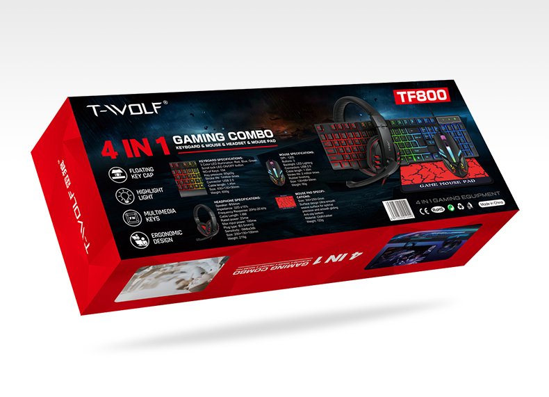 4 IN 1 COMBO GAMING TF-800