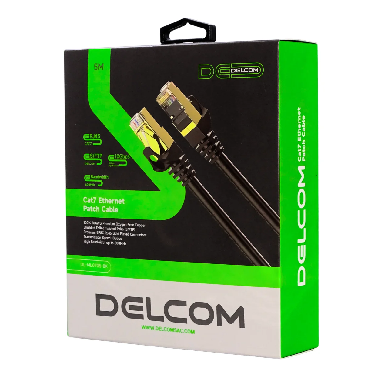 Cable de Red CAT 7 DELCOM | ¡Desbloquea los 10Gbps de tu Internet! Cable de Red CAT 7 DELCOM | ¡Desbloquea los 10Gbps de tu Internet!